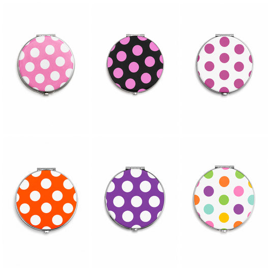 Miss Milly Spotty Compact Mirror
