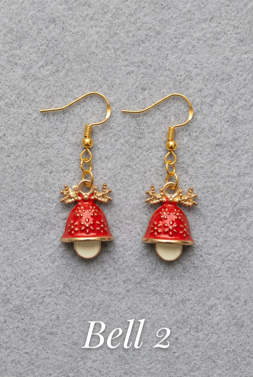 Christmas Dangle Drop Earrings