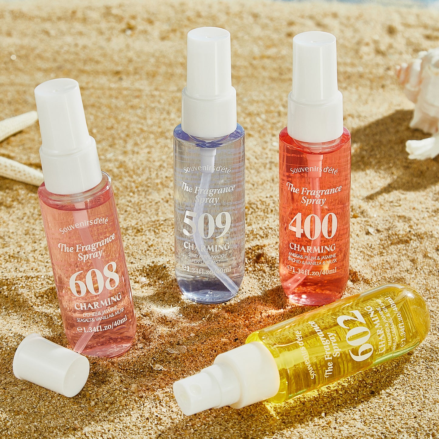 The Fragrance Spray Gift Set 4 x 40ml (Summery Set)