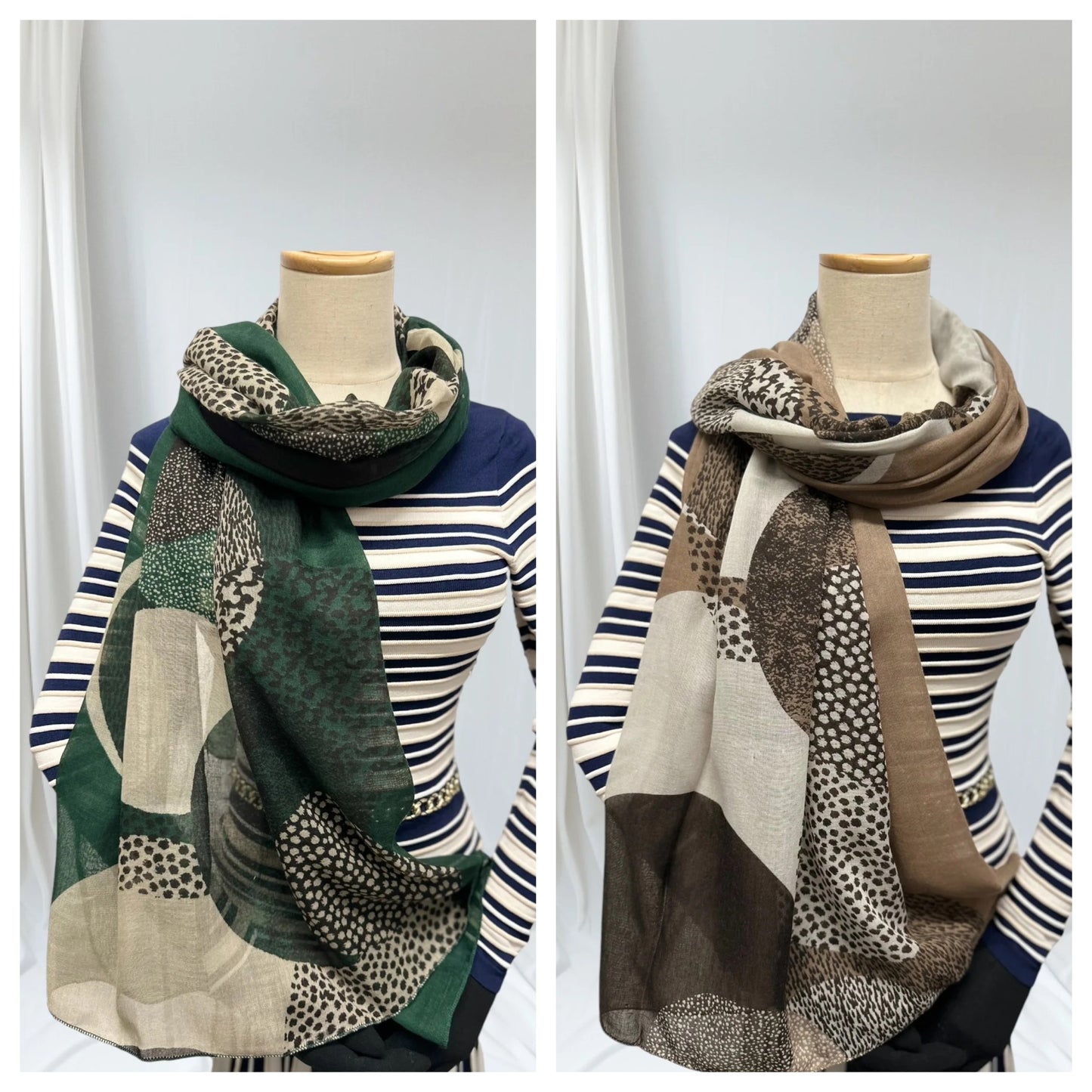 Leopard Dots Print
Scarf
