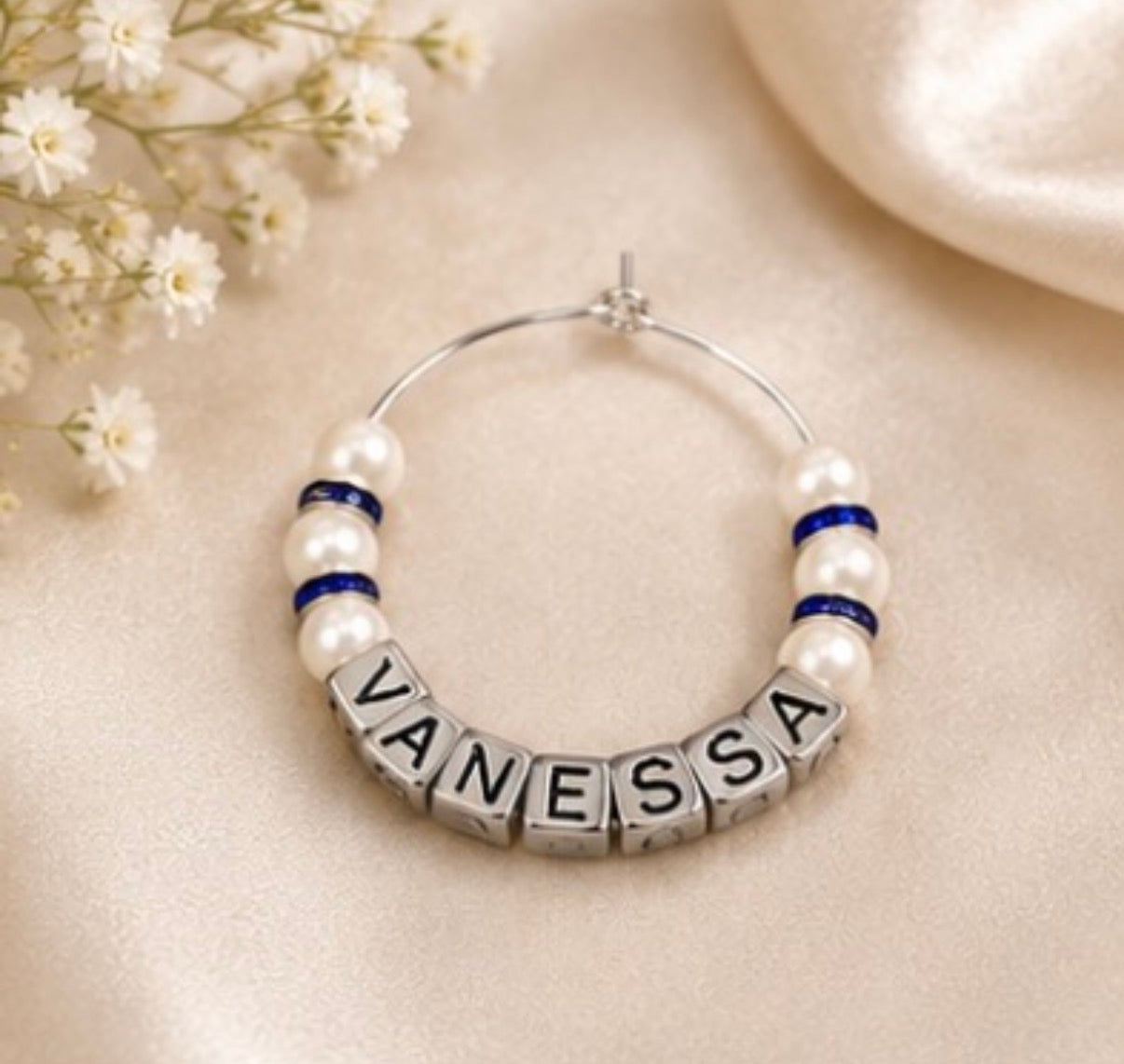 Personalised Wine Glass Charms