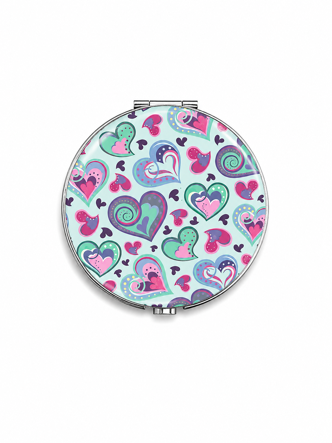 Miss Milly Heart Compact Mirror