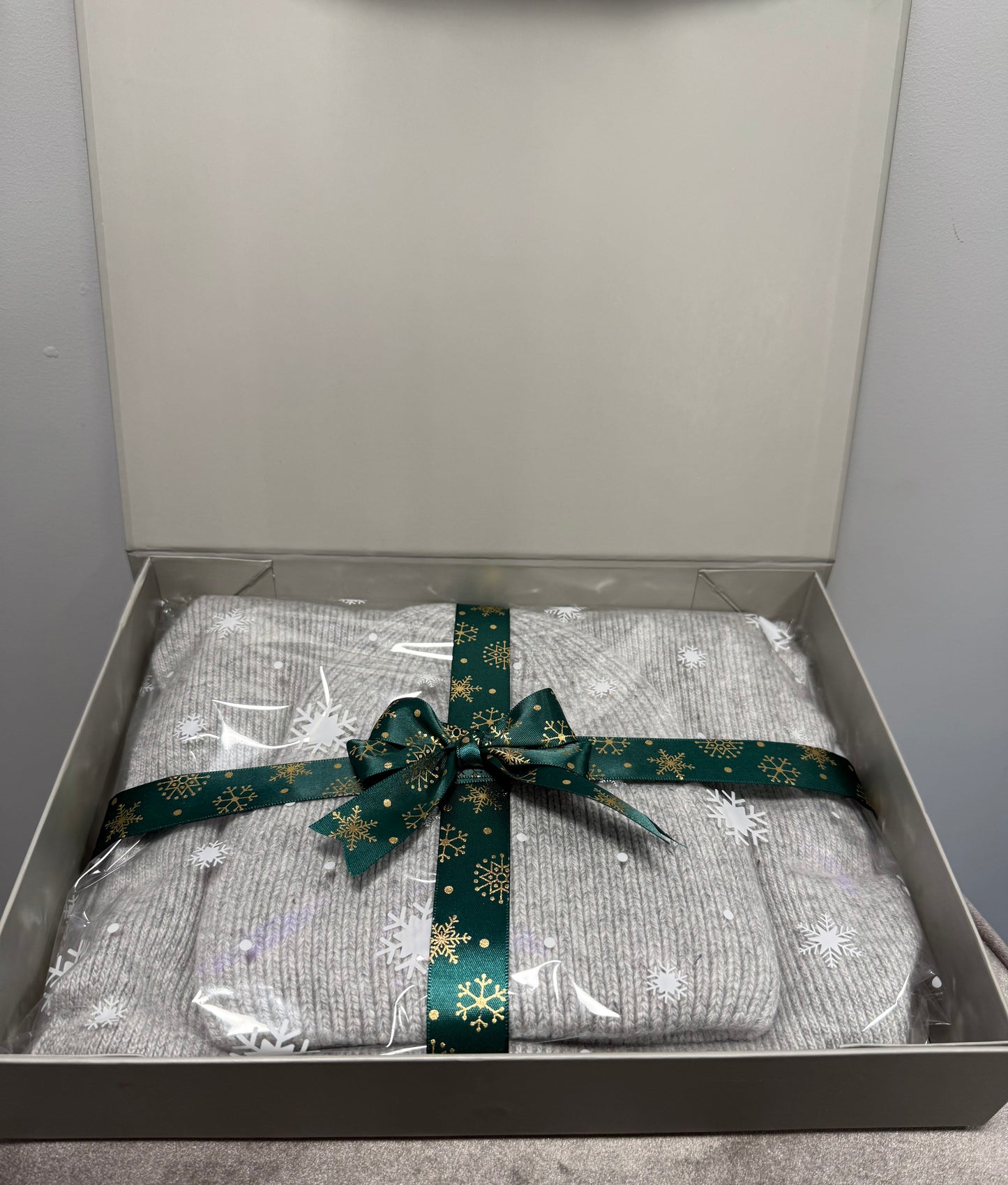 Beanie Hat and Scarf Set in Gift Box