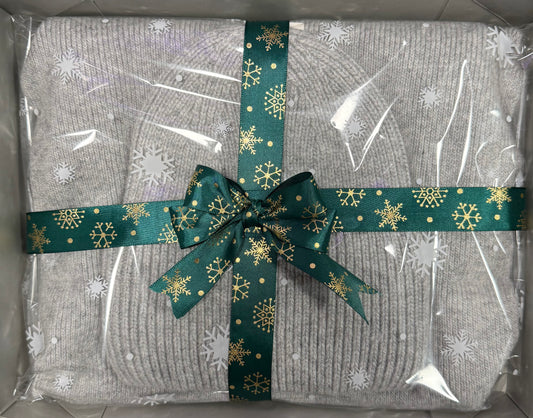 Beanie Hat and Scarf Set in Gift Box