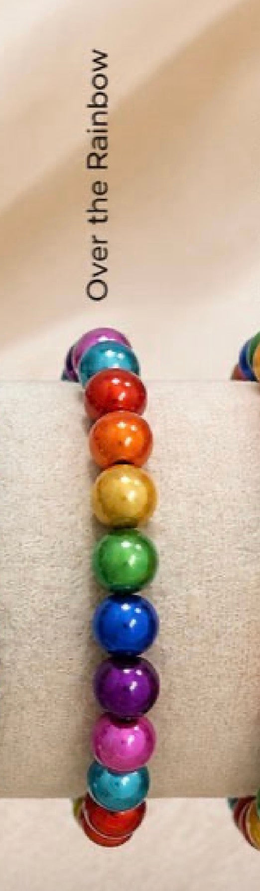 Multicoloured Miracle Bead 3D Illuminating  Elasticated Bracelet