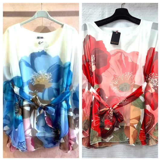 Poppy Belted Kaftan