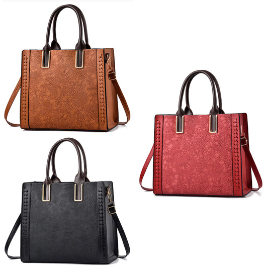 Lace Print Tote Bag
