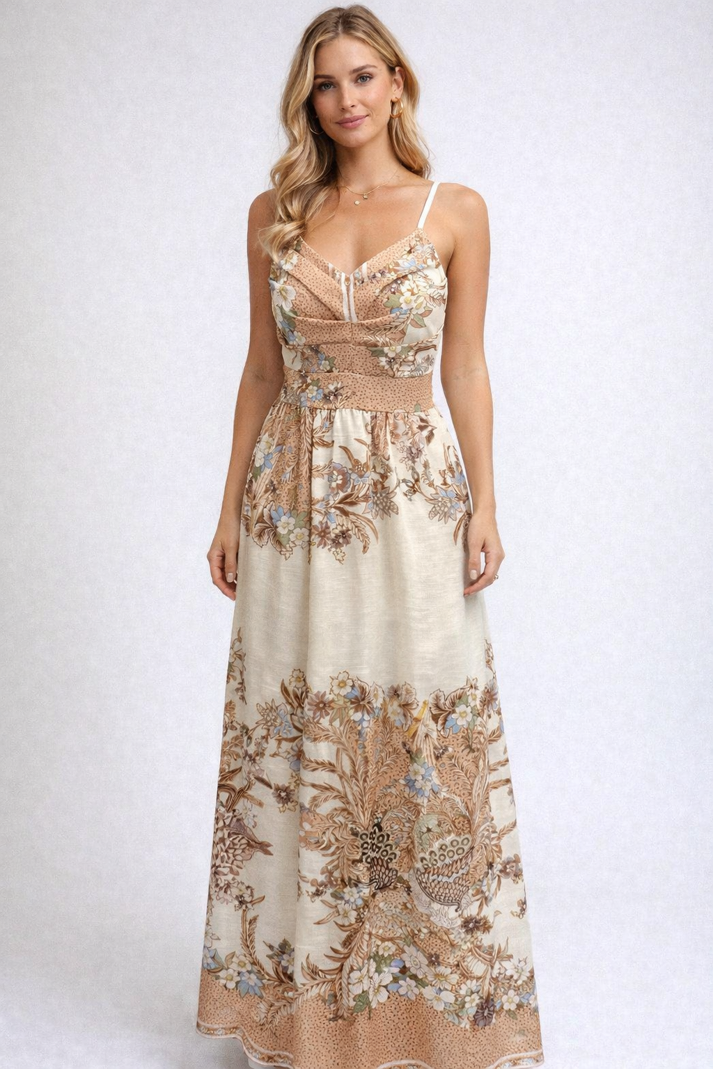 Isla Printed Maxi Dress