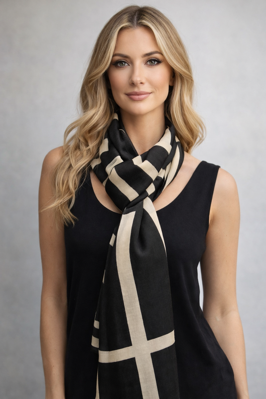 Geometric Scarf
