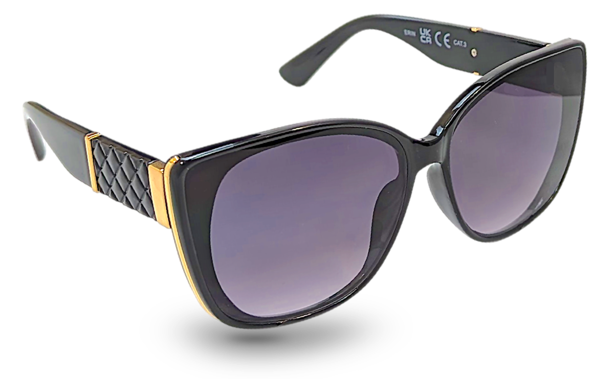 Erin - Young Fashion Sunglasses - Black or Brown